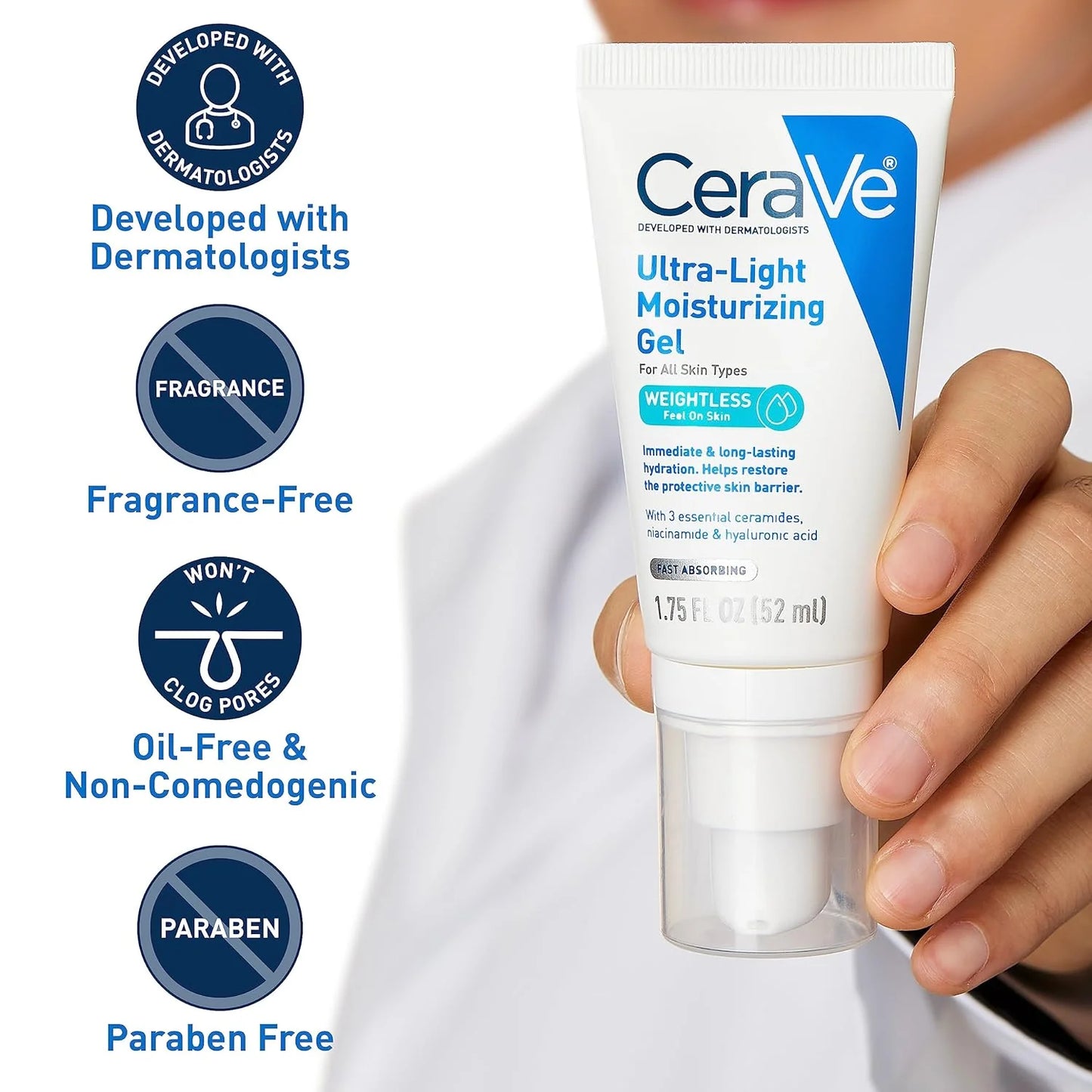 ✨Cerave Ultra-Light Moisturizing Gel✨