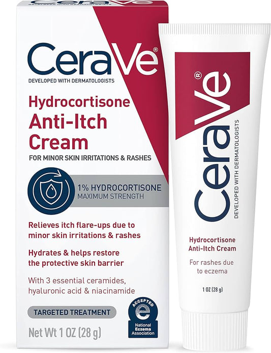 ✨Cerave Hydrocortisone Anti-Itch Cream