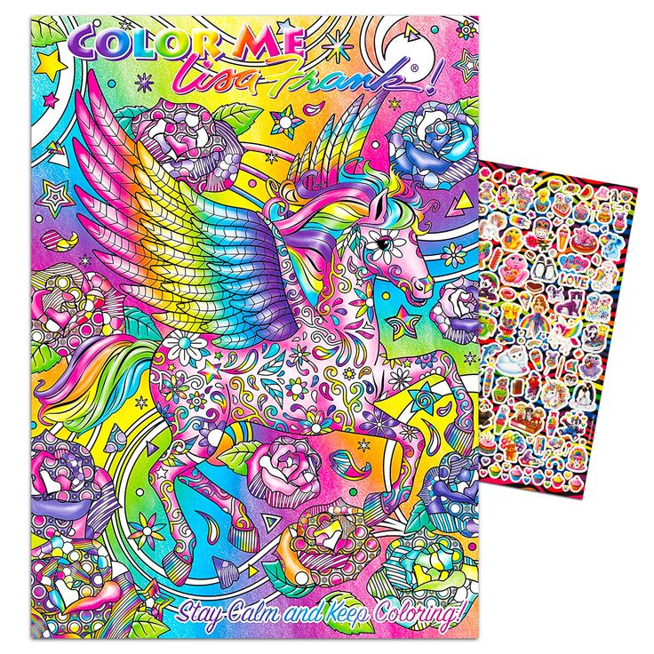 Libro de Colorear Lisa Frank