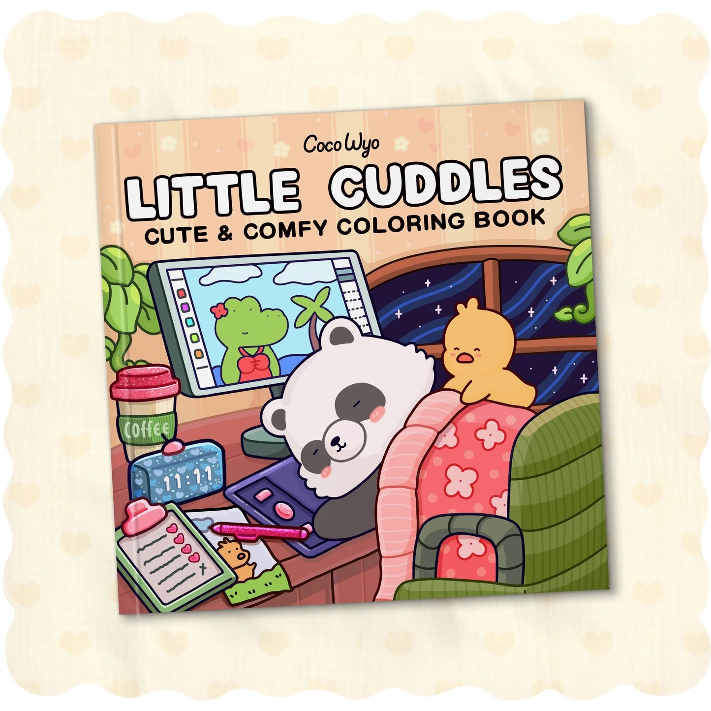 CocoWyo Little Cuddles ✨🩷Coloring Book