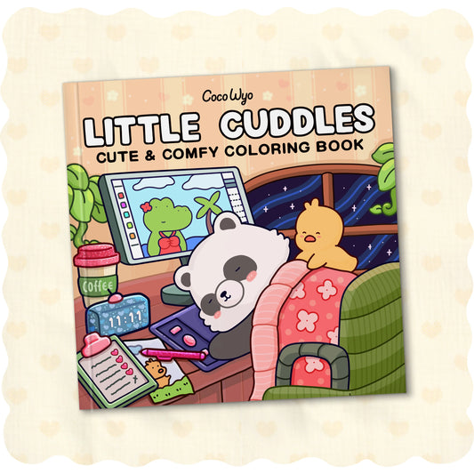 CocoWyo Little Cuddles ✨🩷Coloring Book