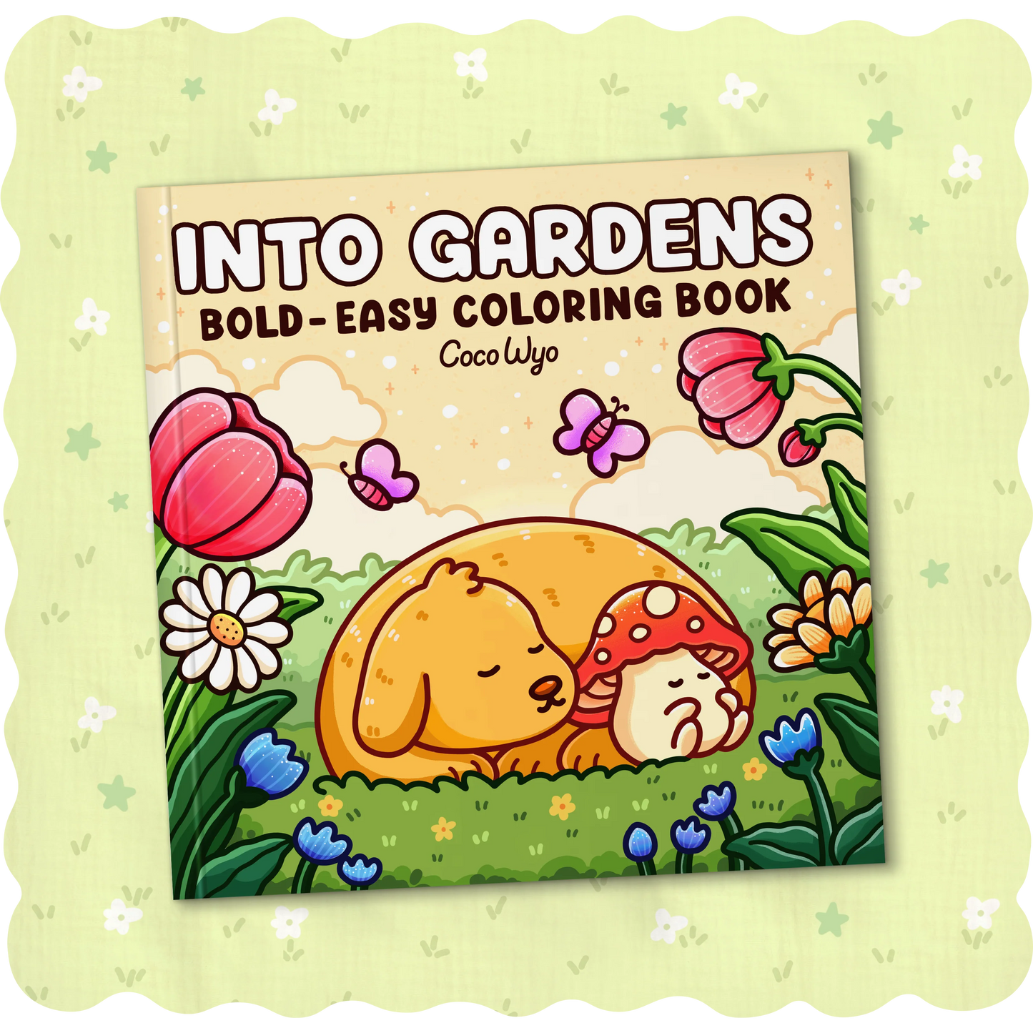 CocoWyo Into Gardens✨🩷 Coloring Book