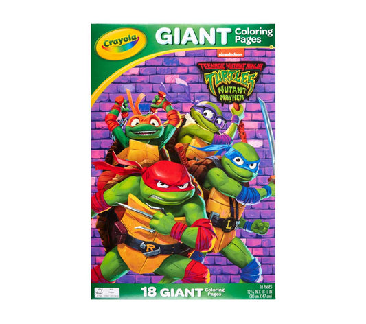 Paginas de Colorear Gigantes Tortugas Ninja