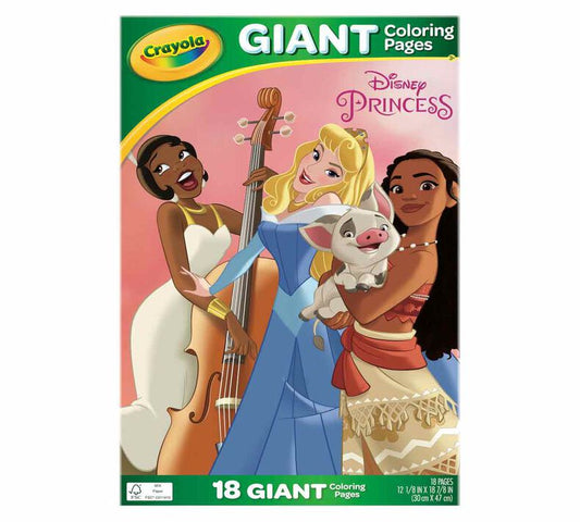 Crayola Princess🩷✨ Páginas De Colorear Gigantes