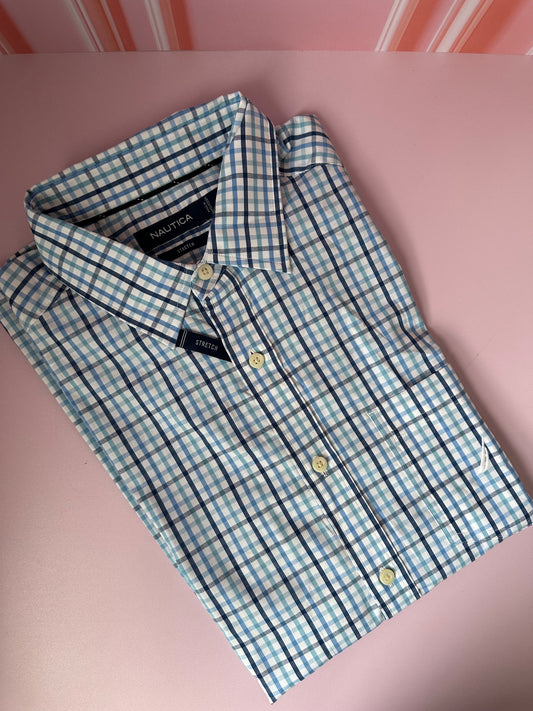 Camisa Náutica Manga Larga