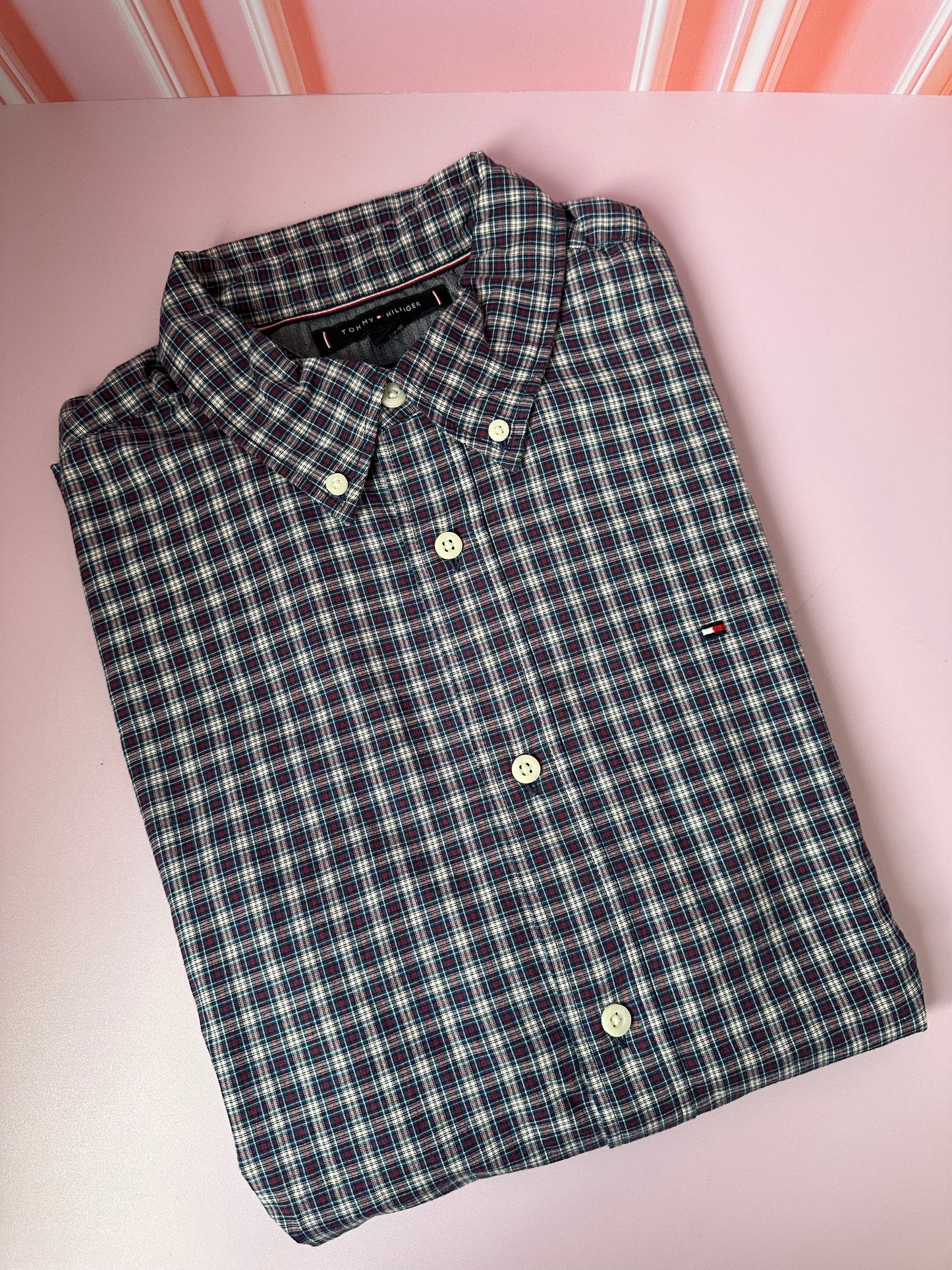 Camisa Tommy Hilfiger Manga Larga