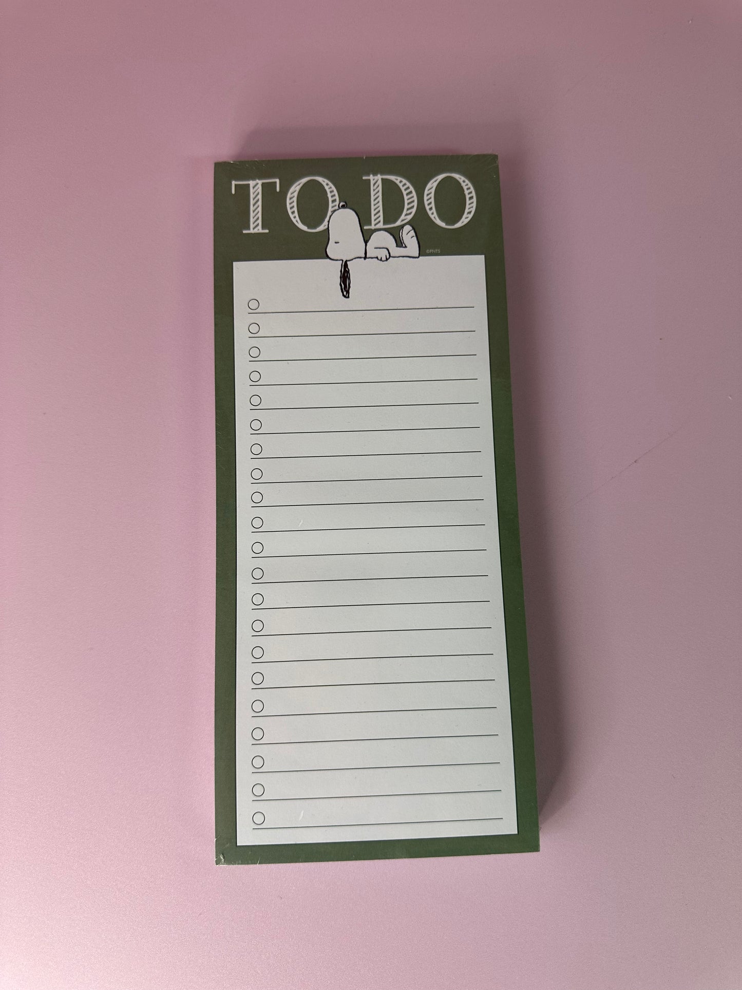 Snoopy Notepad