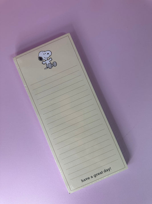 Snoopy Notepad