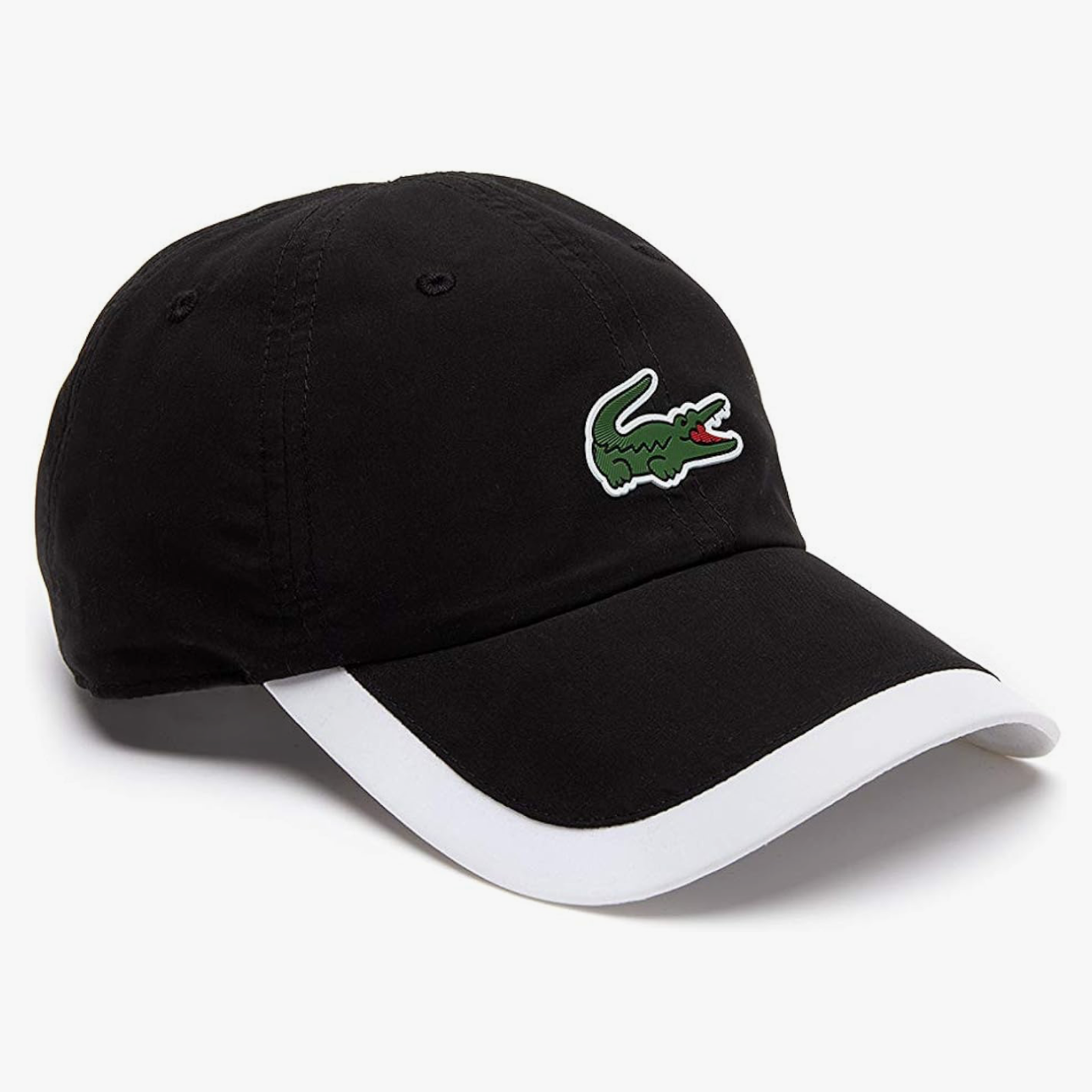 Gorra Lacoste Negro y Blanco One Size