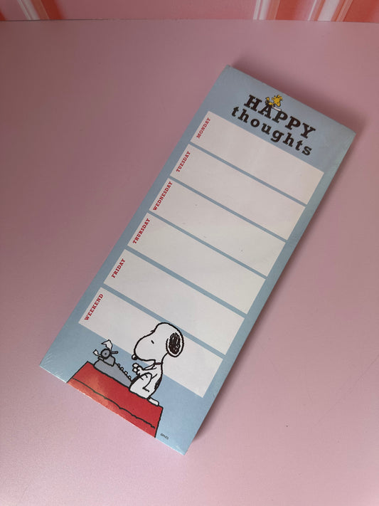 Notepad Snoopy