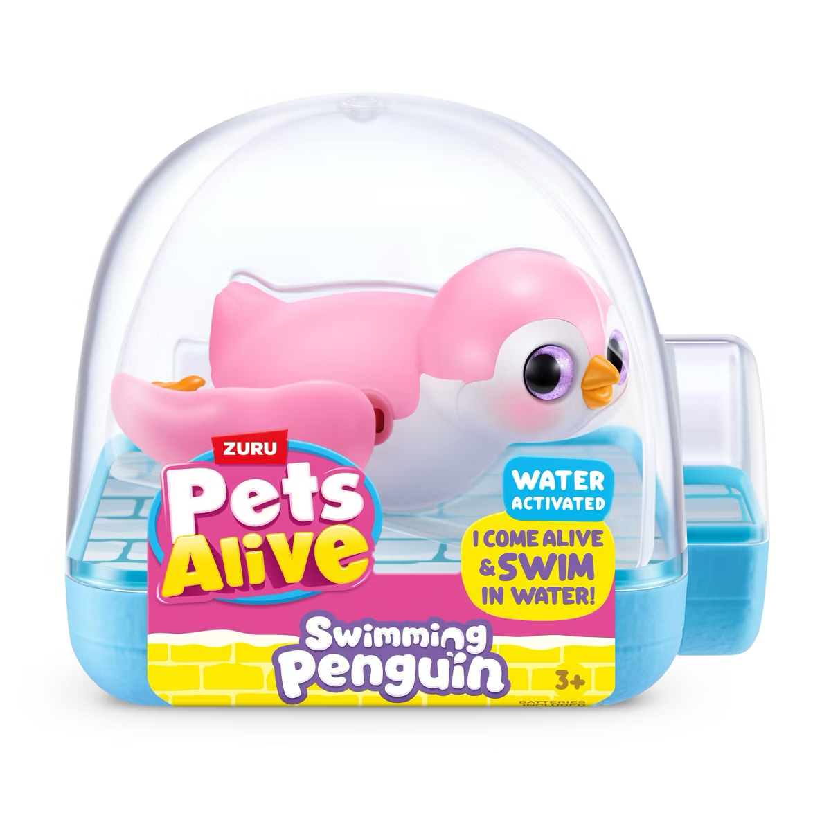 Pets Alive Swimming Penguin - Pink