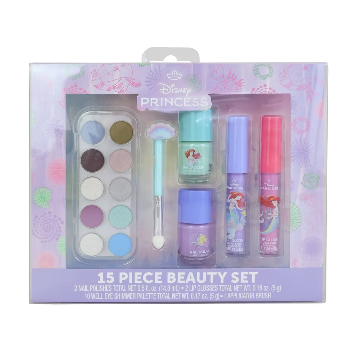 Disney Princess Little Mermaid Beauty Set in Tin