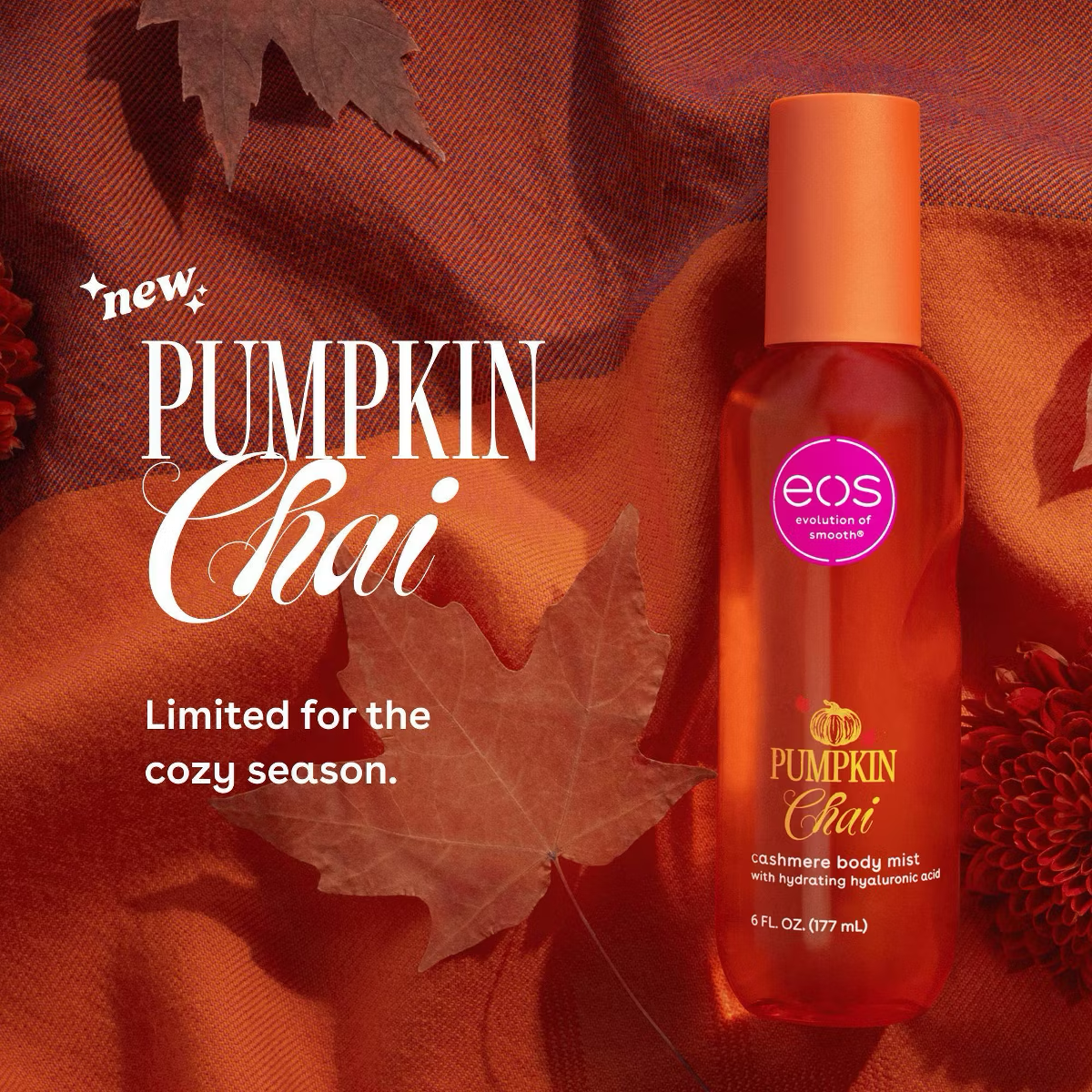 eos Cashmere Body Mist - Pumpkin Chai