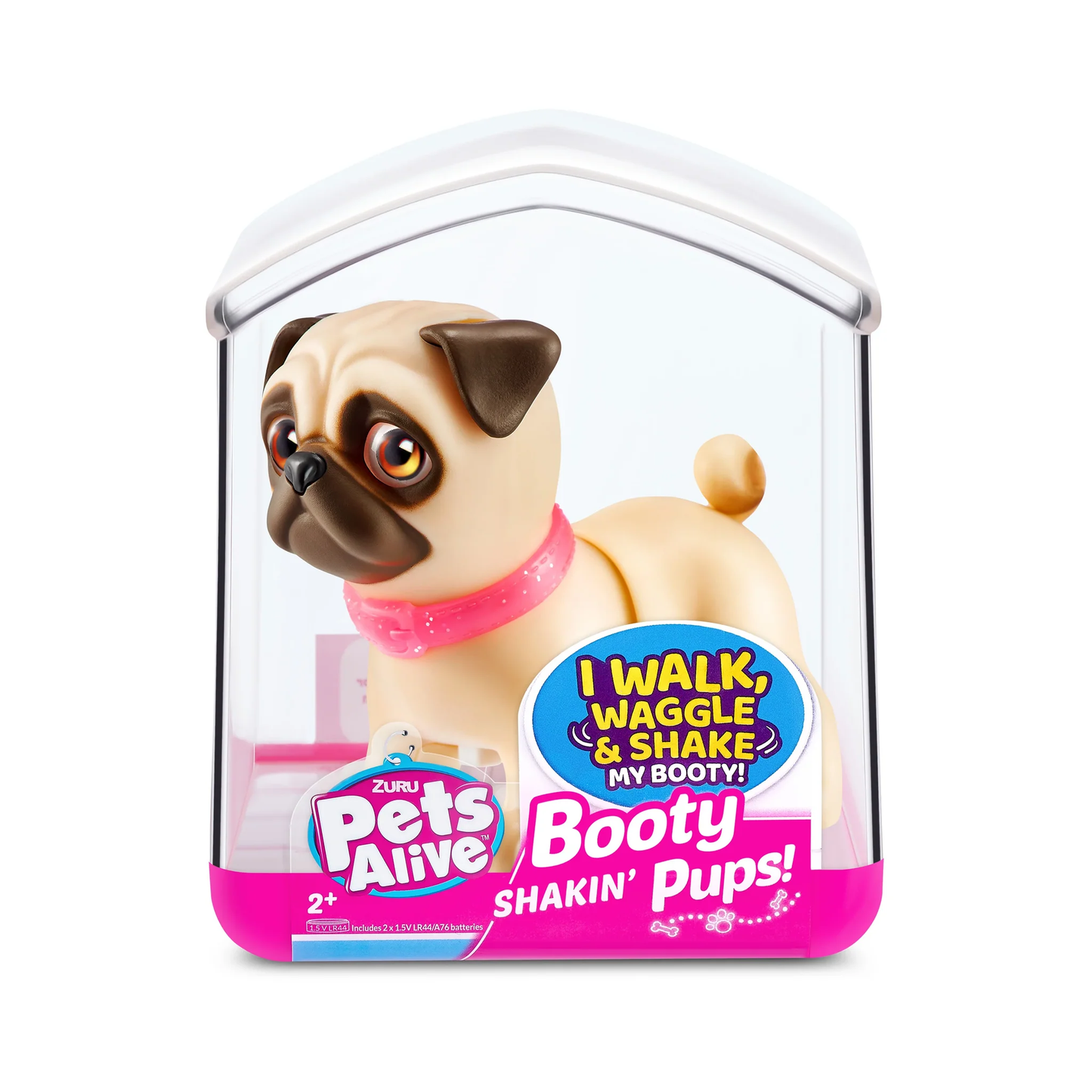 Pets Alive - Booty Shakin Pups - Pug