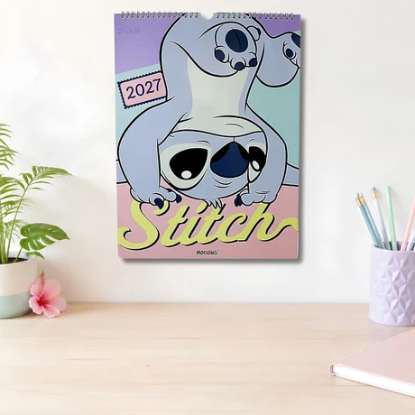 Calendario de Pared 2027 Stitch