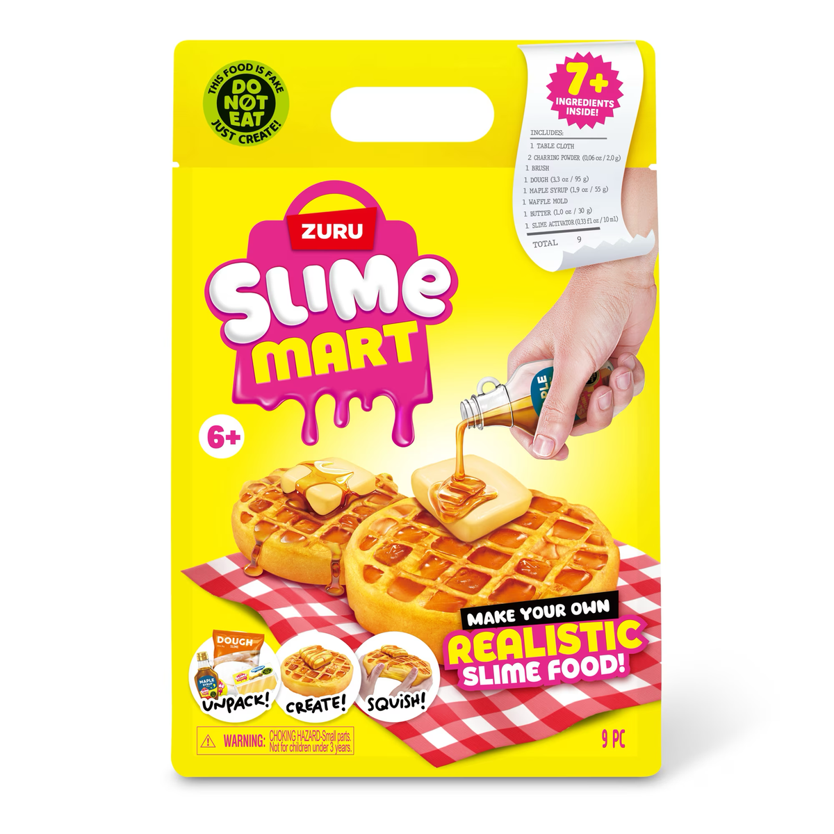 Slime Mart Bolsa Pequeña de Waffles de ZURU