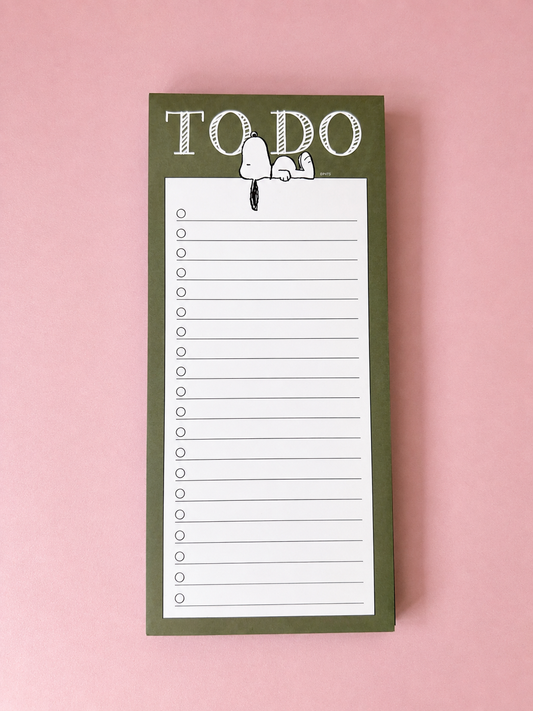 Snoopy Notepad
