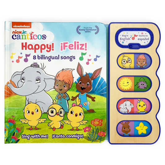 Canticos Happy! ¡Feliz! 8 Bilingual Songs (