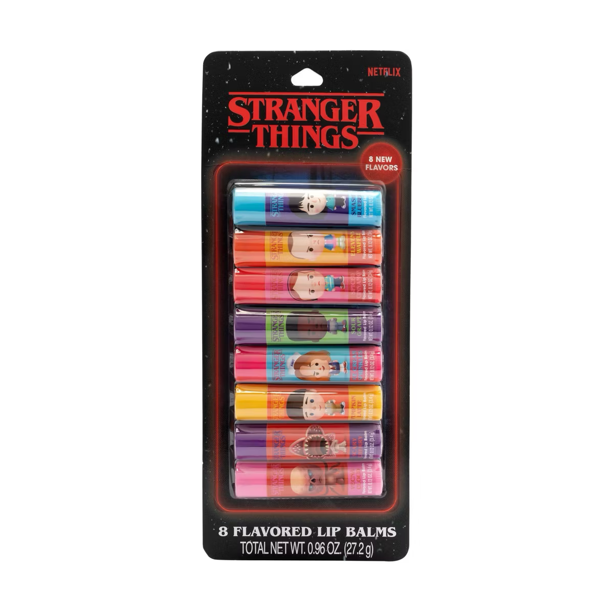 Stranger Things Lip Balm 8pk