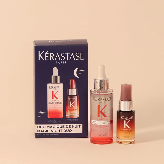 Kerastase Genesis Serum & Mini 8H Magic Night Serum Hair Gift Set