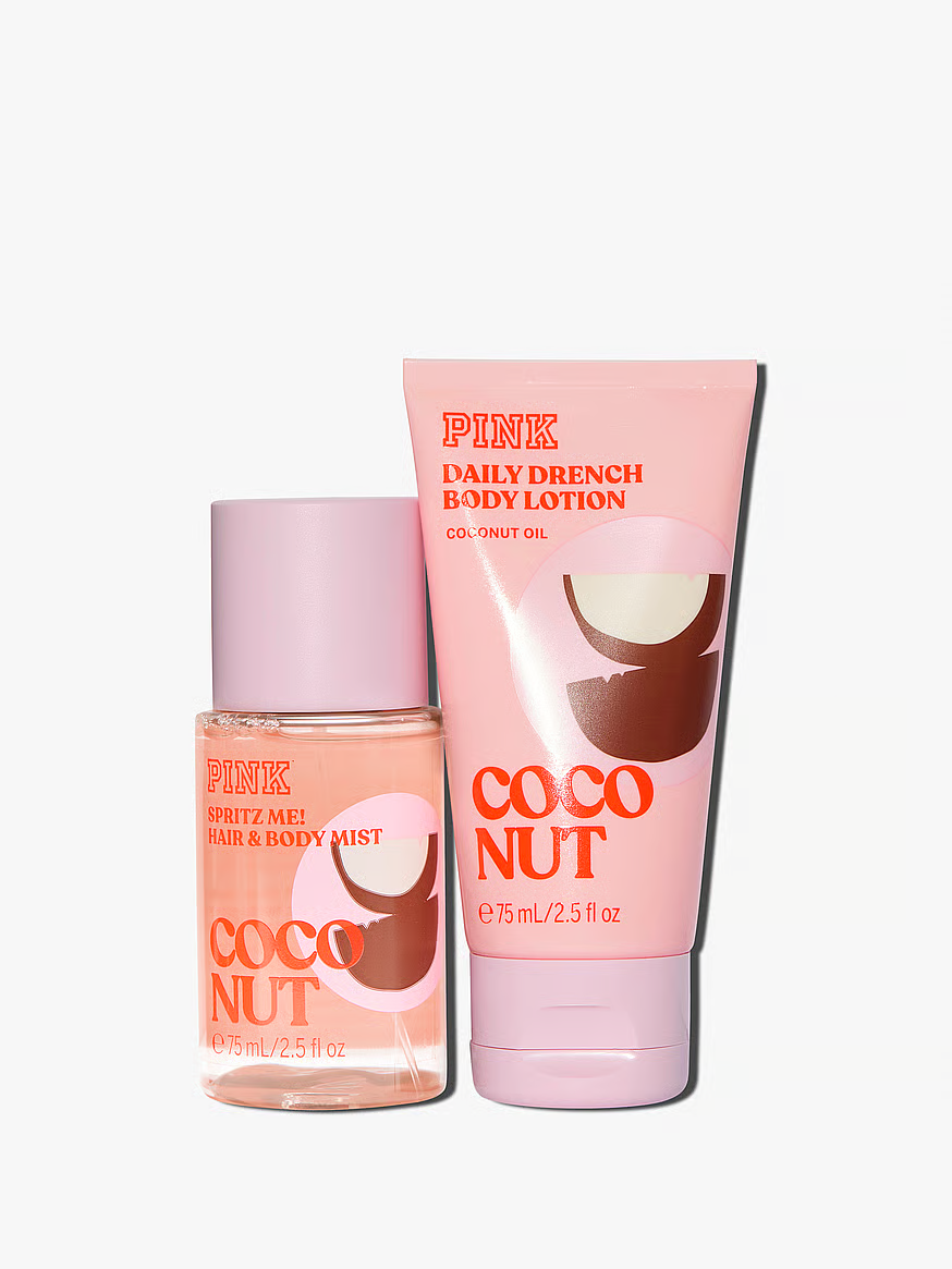 Pink Jolly Coconut Body Care Gift Set