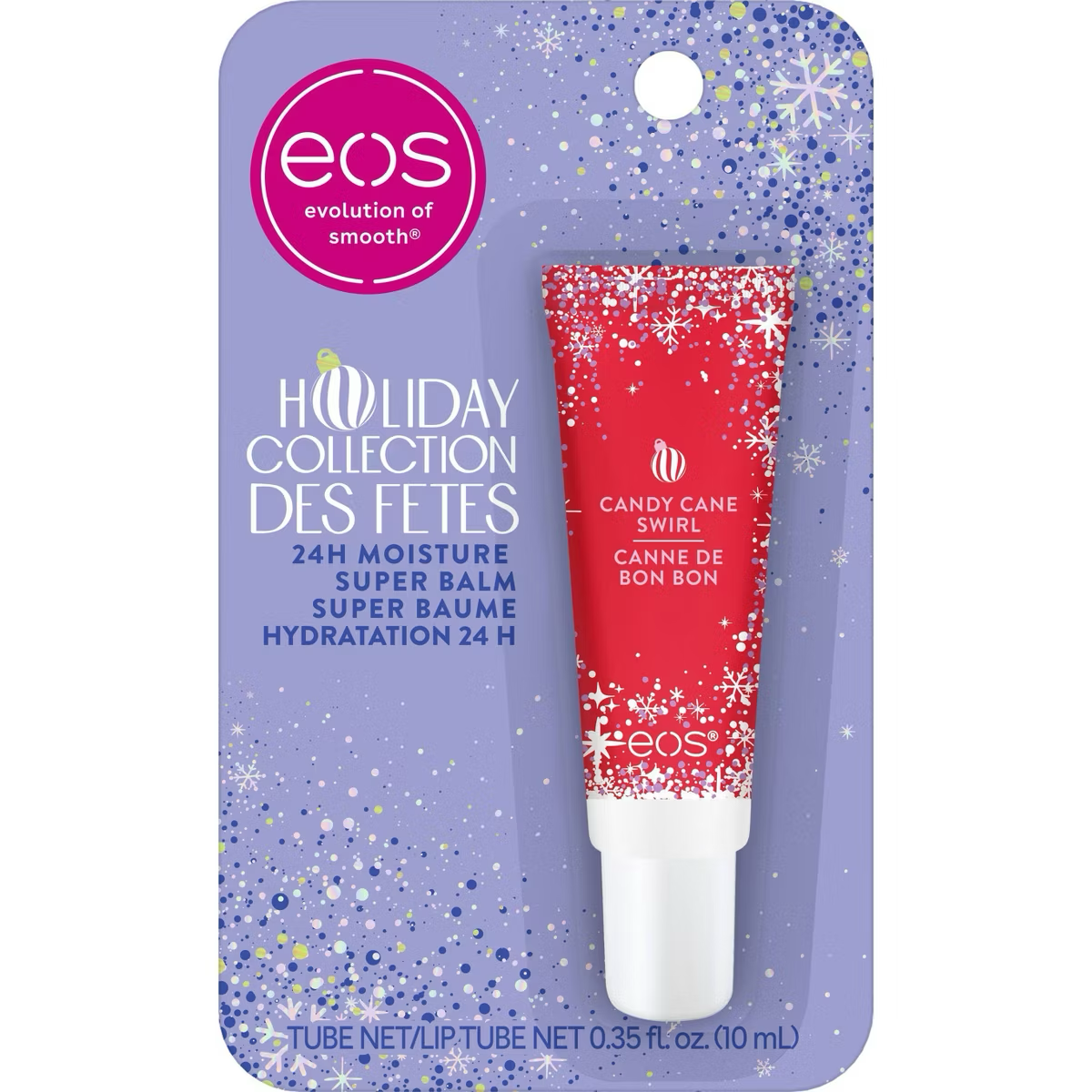 eos Holiday Super Balm - Candy Cane Swirl
