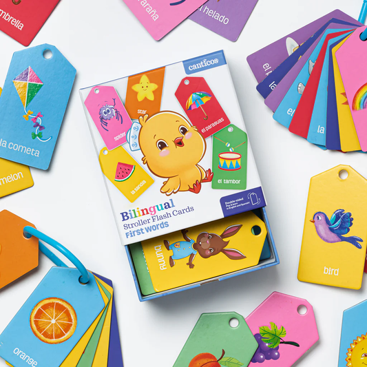 Canticos Bilingual Stroller Flash Cards: First Words