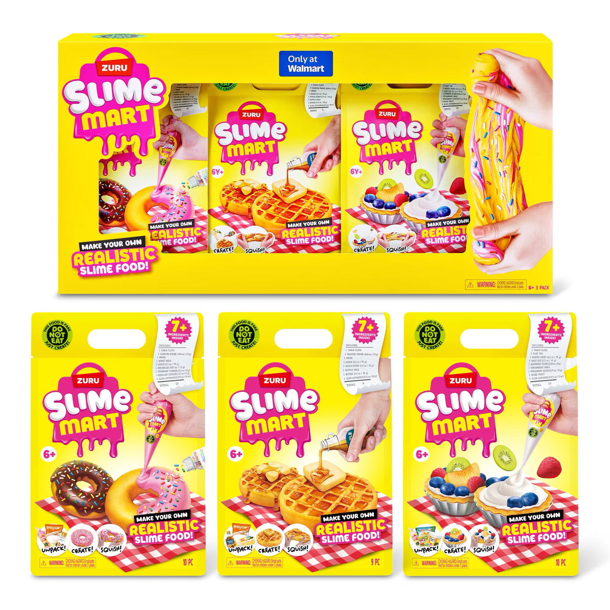Slime Mart Pack (Bolsa de 3) ZURU