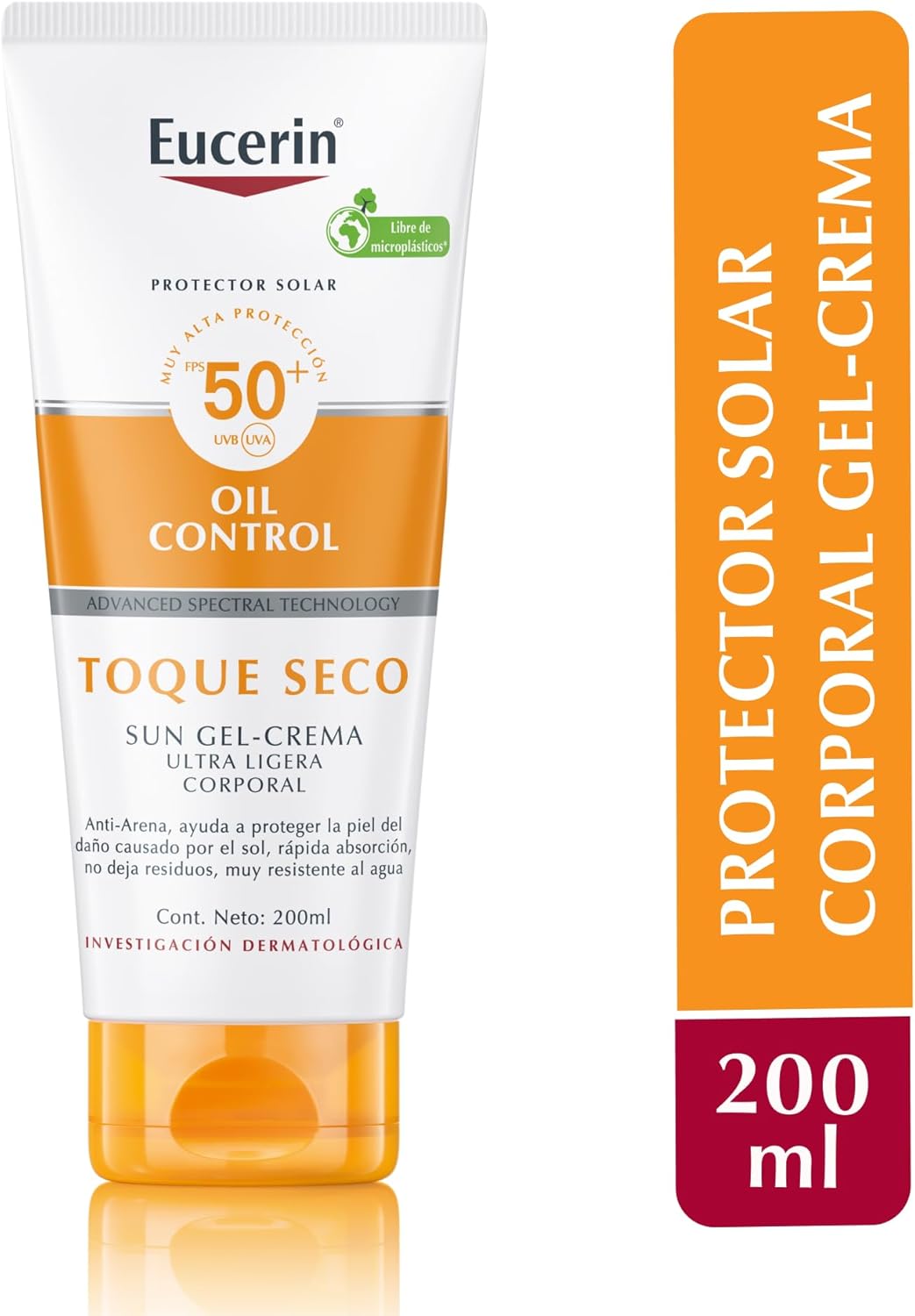 EUCERIN Sun Toque Seco Fps 50+ 200Ml Bloqueador Solar Corporal