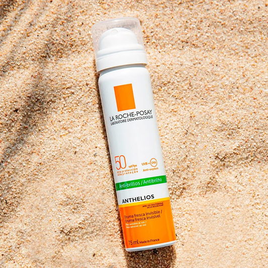 La Roche-Posay Anthelios Bruma Invisible FPS 50+ Protector Solar en Spray, Resistente al Agua con Efecto Matificante