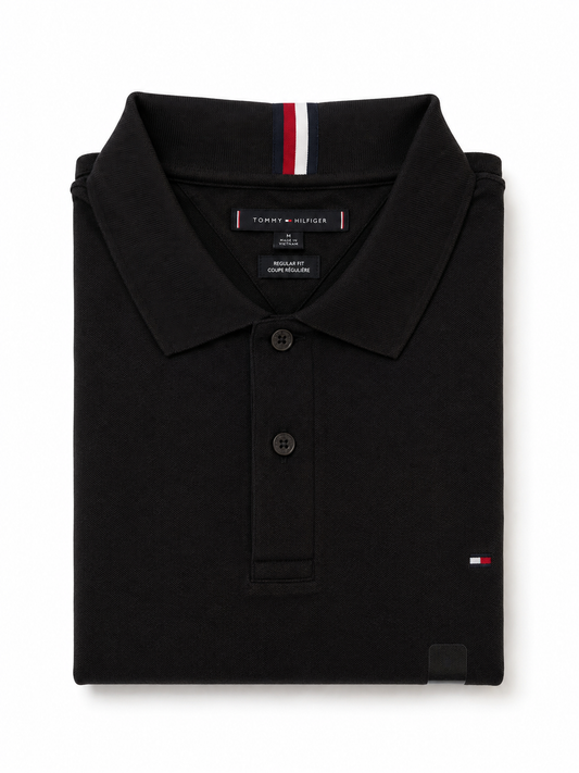 Camisa Tipo Polo TOMMY HILFIGER Negra