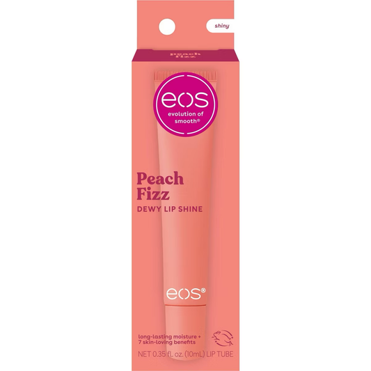 eos Dewy Lip Shine Peach Fizz