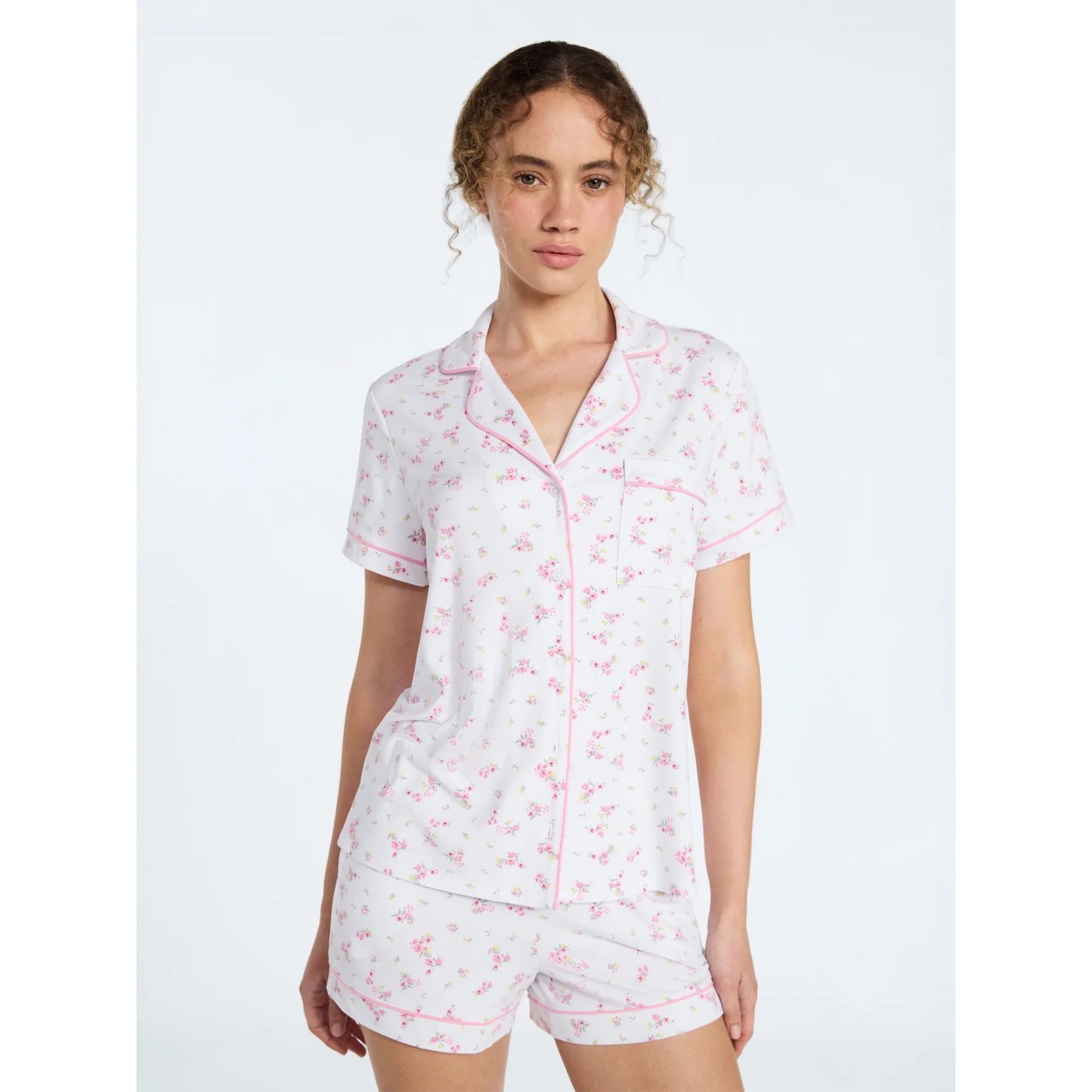 Pijama de Short Floral
