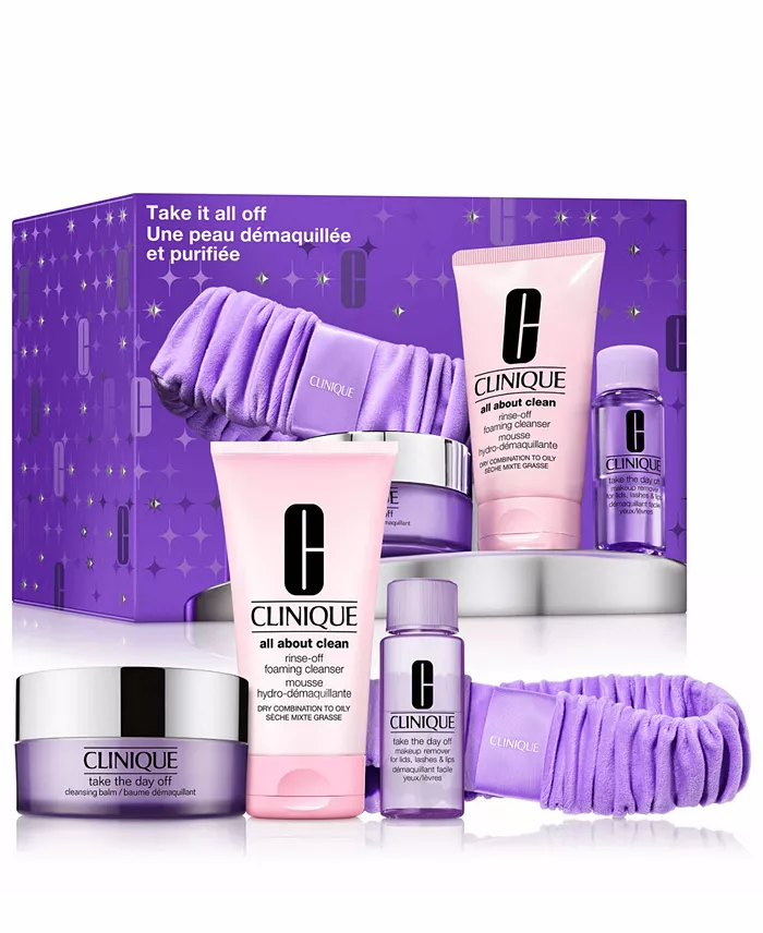 Clinique Take It All Off Makeup Remover Gift Set