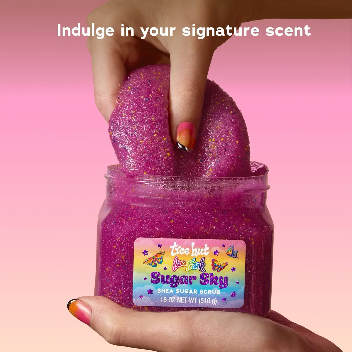 Tree Hut x Lisa Frank Sugar Sky Shea Sugar Body Scrub