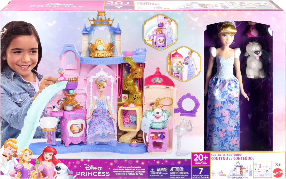 Disney Princess Cinderella Castillo de Mascotas
