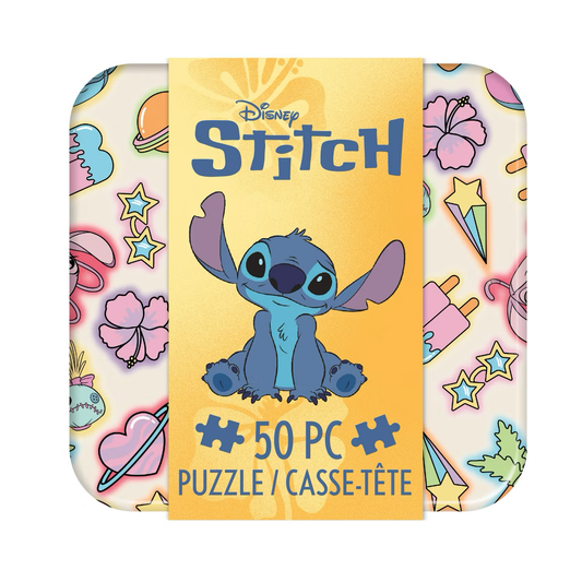 Buffalo Games Stitch 50pc Kids' Puzzle Tin