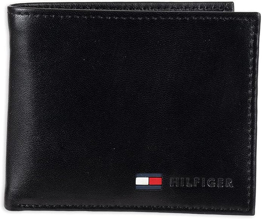 Tommy Hilfiger Men's Leather Bifold Wallet