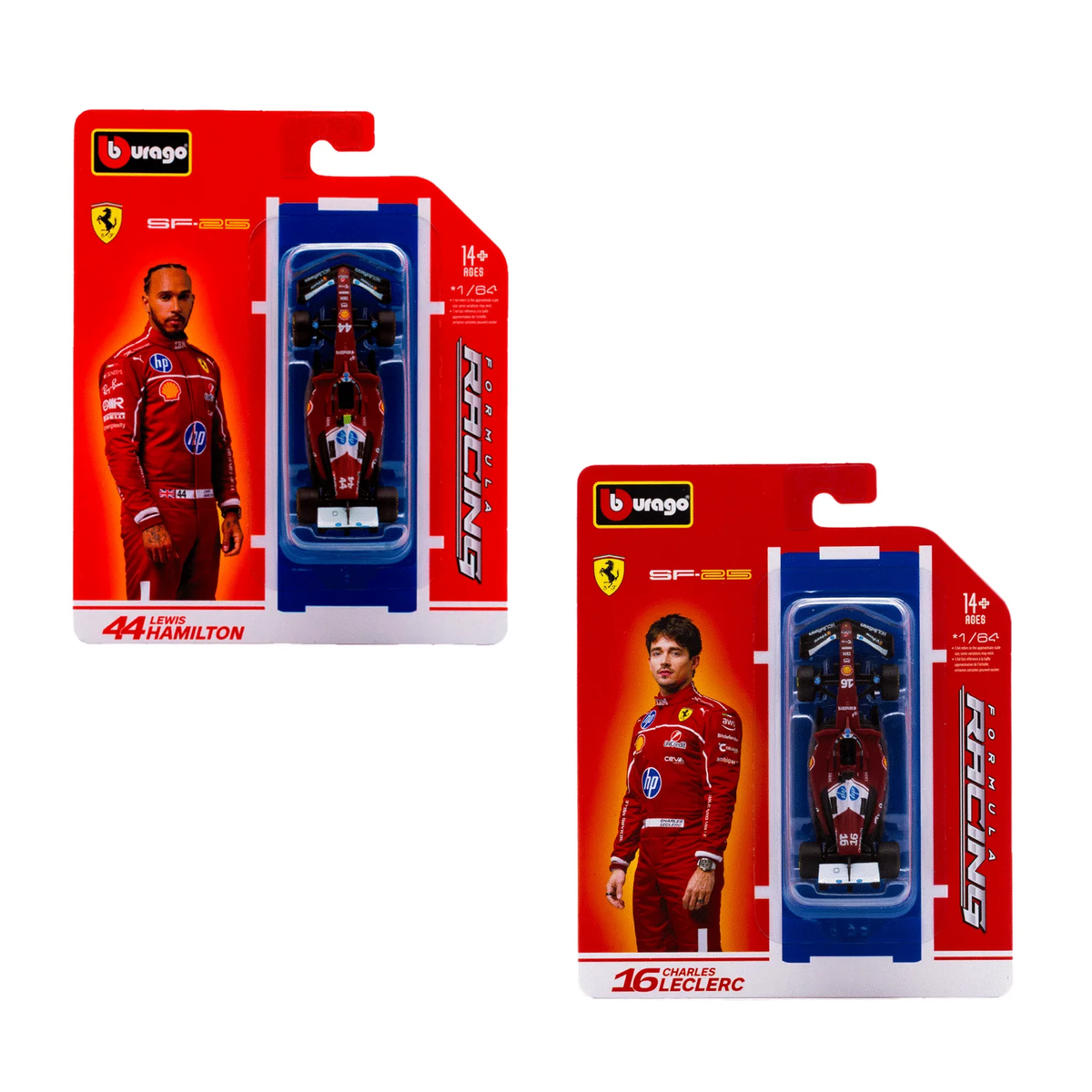 Burago 1/64 Ferrari SF25 F1 2025
