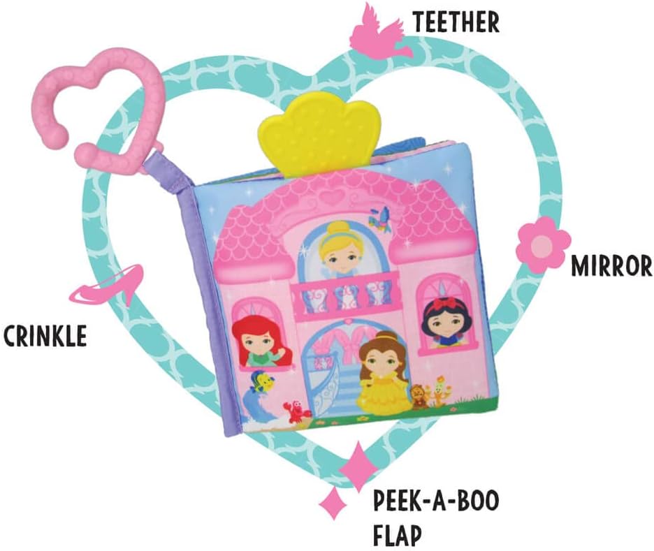 Libro y Mordedor para Bebe Disney Princess