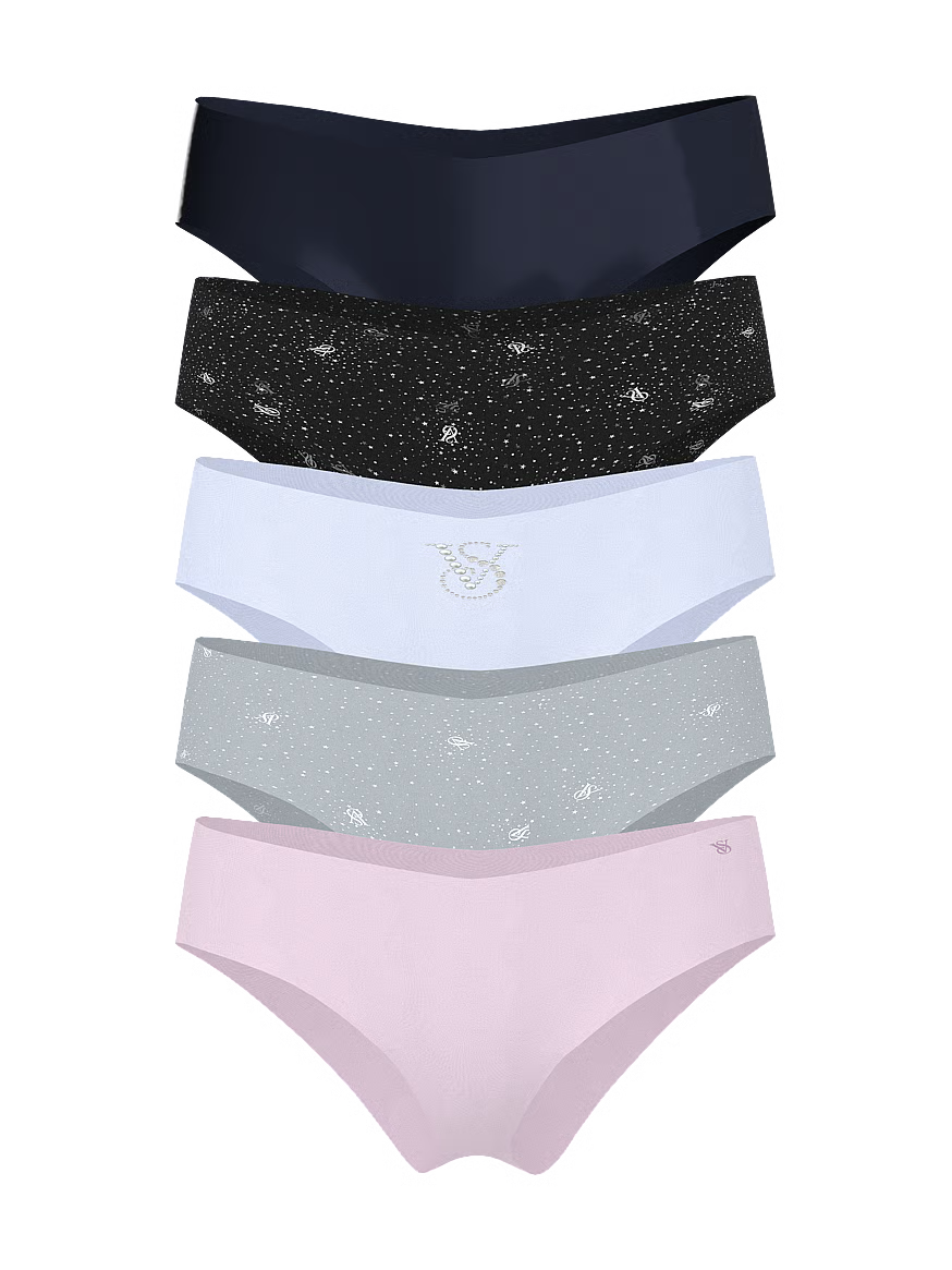 Victoria's Secret 5-Pack No-Show Cheeky Panties