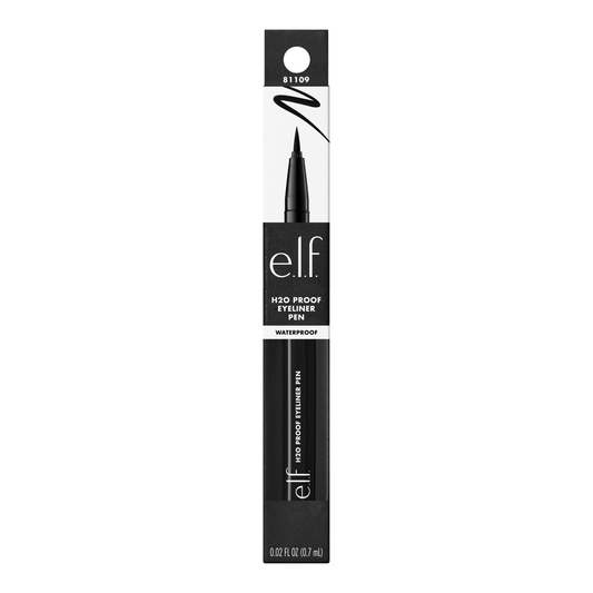 e.l.f. H2O Proof Eyeliner Pen - Waterproof - Jet Black