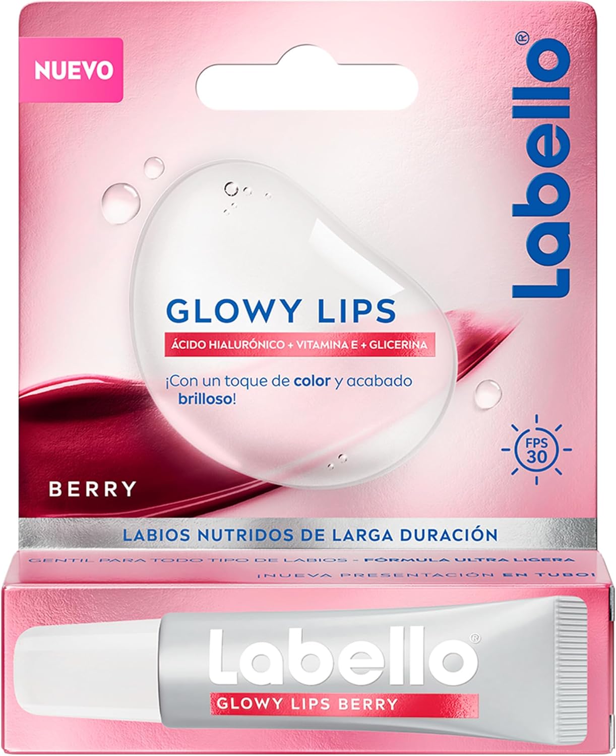 Labello Glowy Lips Berry + FPS 30