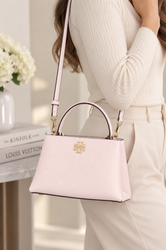 Tory Burch Britten Mini Satchel Delicate Pink