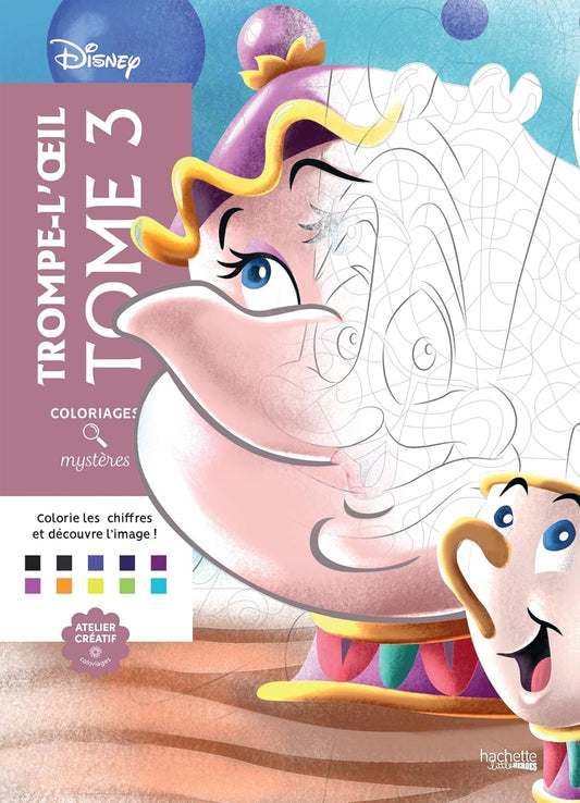 Coloriages mystères Disney - Tome 3