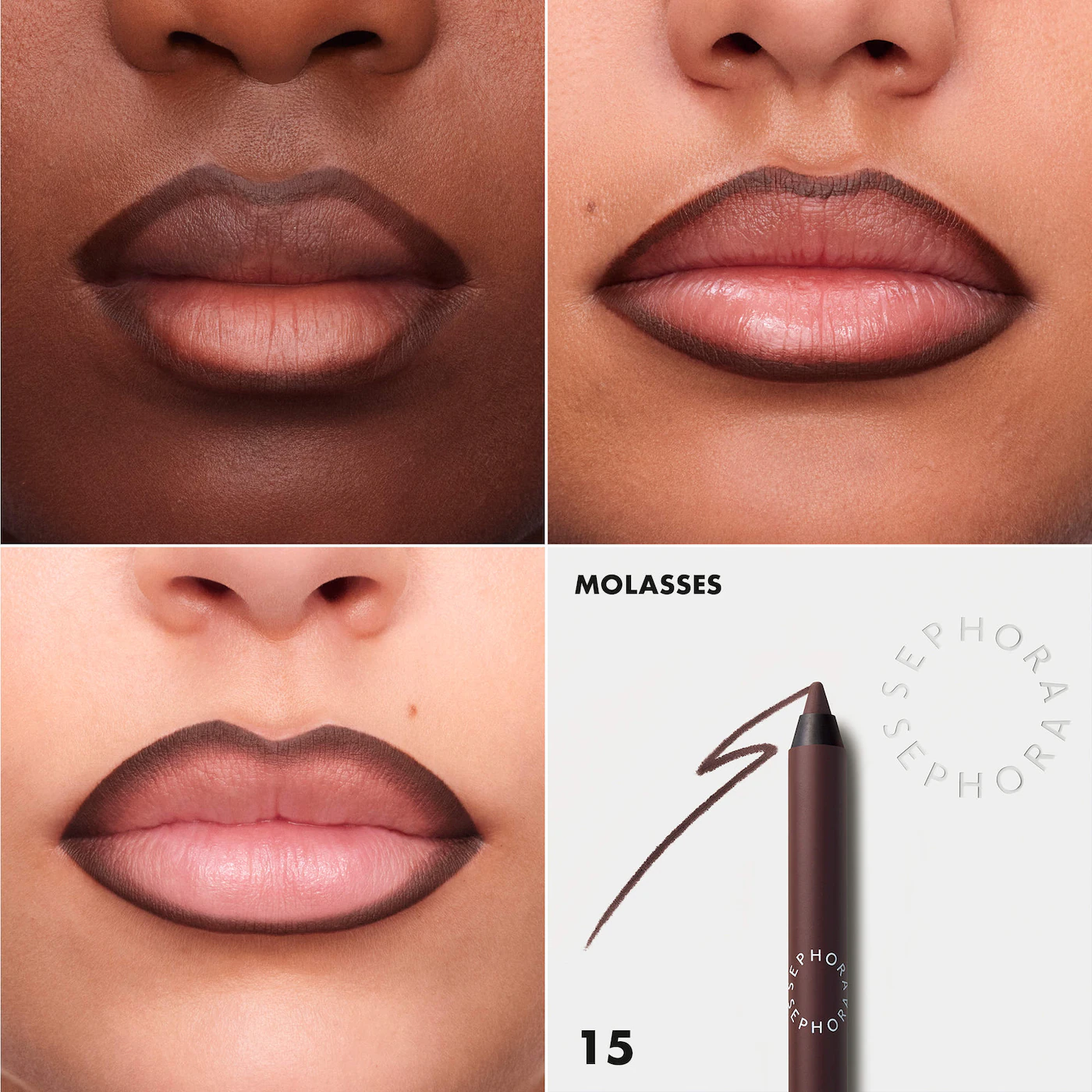 SEPHORA COLLECTION Best Lip Combo Duo Gift Set: Totally Juicy Lip Tint & Lip Liners