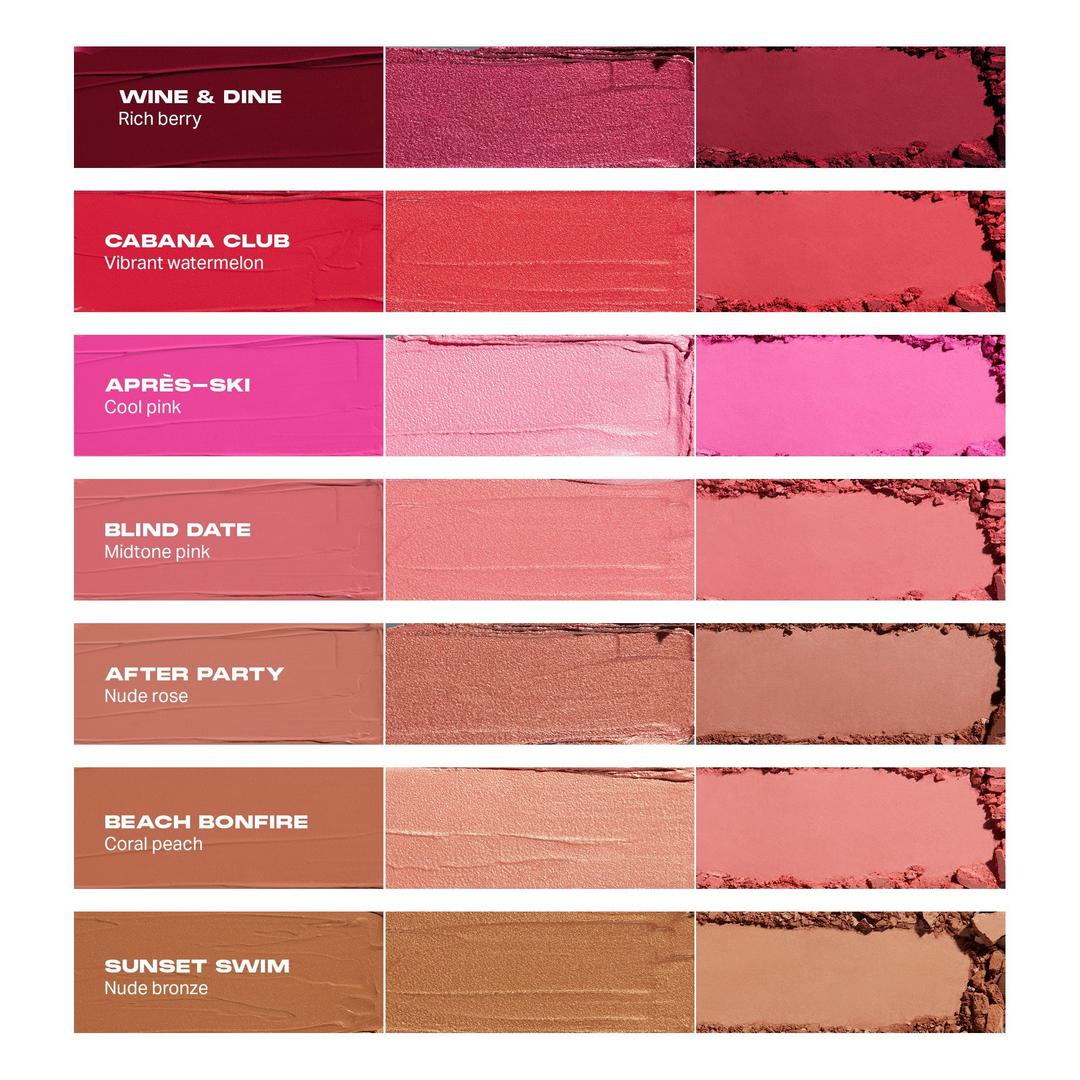 Morphe Cheek Thrills Multi-Finish Face Trio