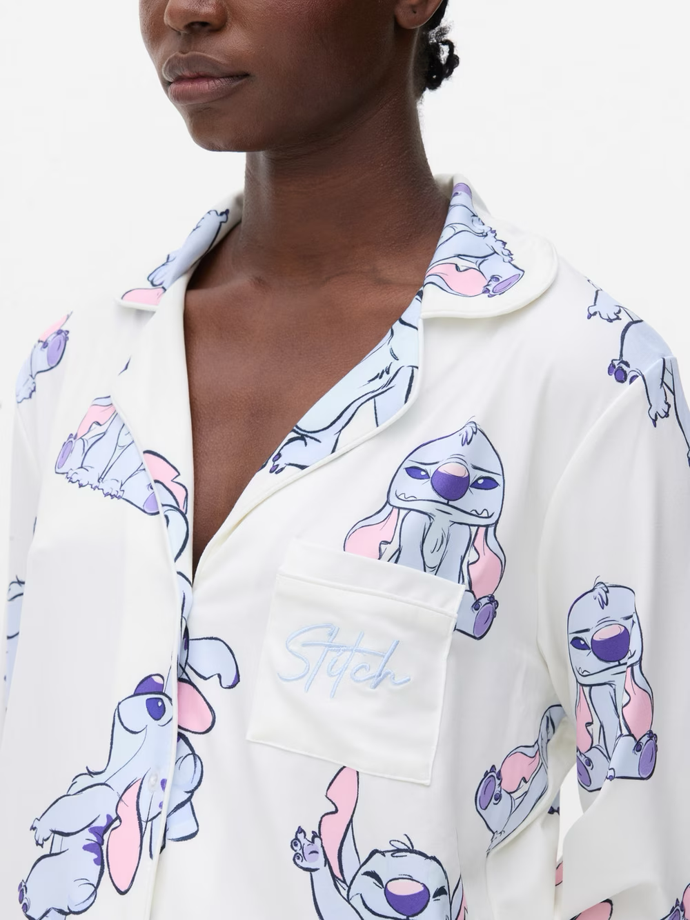 Pijama Manga Larga Stitch