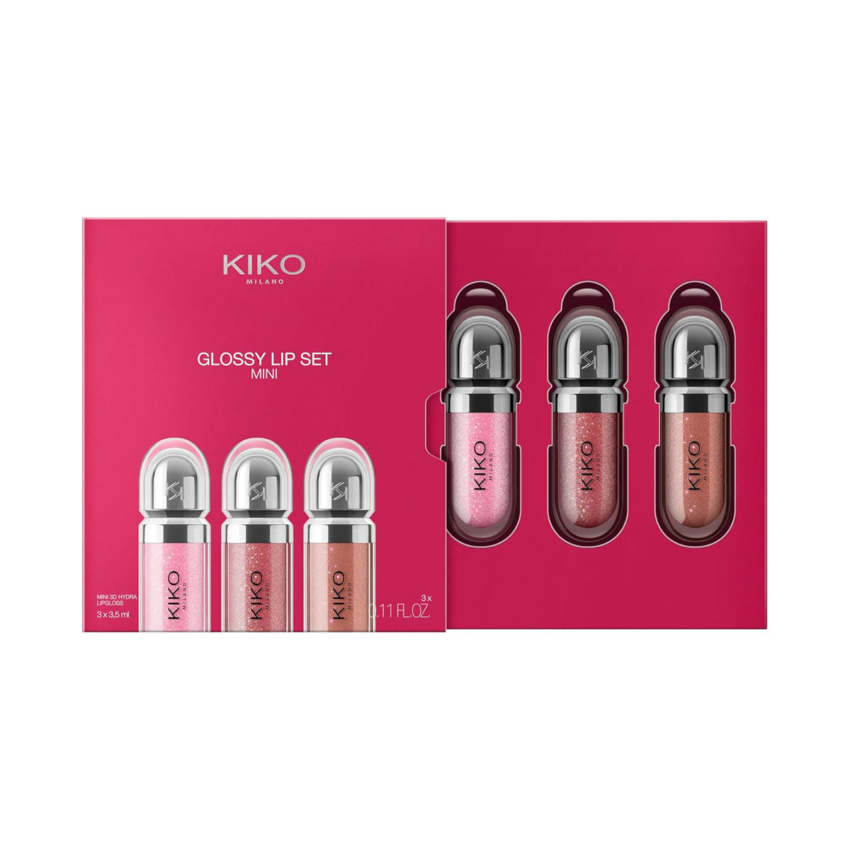 Kiko Milano Glossy Lip Set Mini