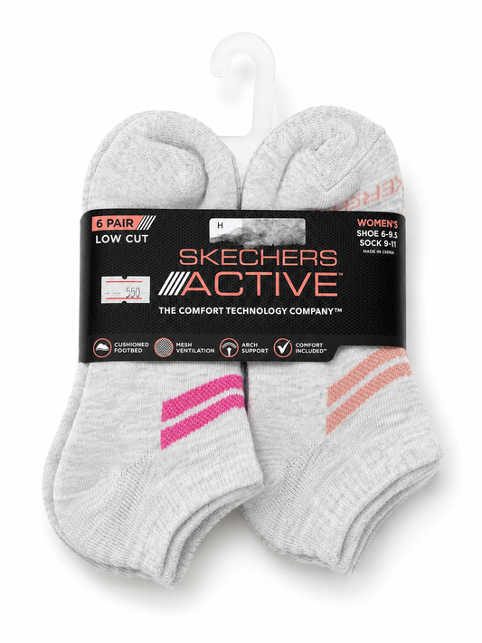 Paquete de Calcetines Skechers Active 6 pares